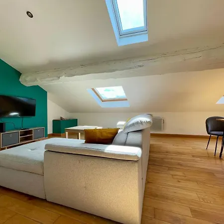 L'aigle D'or - Vue Cite Medievale アパート *